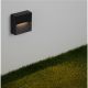 Aplice - Mini Aplica perete exterior IP65, LED CCT Til negru