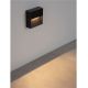 Aplice - Mini Aplica perete exterior IP65, LED CCT Til negru