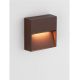 Aplice - Mini Aplica perete exterior IP65, LED CCT Til corten