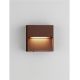 Aplice - Mini Aplica perete exterior IP65, LED CCT Til corten