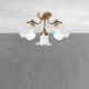 Lustre aplicate - Lustra aplicata din alama design italian Glass Bell 3L
