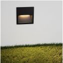 Spot incastrabil exterior IP65, LED CCT Til negru