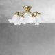Lustre aplicate - Lustra aplicata din alama design italian Glass Bell 5L