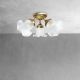 Lustre aplicate - Lustra aplicata din alama design italian Glass Bell 3L