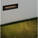 Spot incastrabil exterior IP65, LED CCT Ray negru