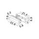 Spoturi - Spot incastrabil exterior IP65, LED CCT Ray negru
