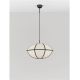 Pendule, Lustre suspendate - Lustra cu lumina difuza abajur in BRERA 45cm