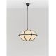 Pendule, Lustre suspendate - Lustra cu lumina difuza abajur in BRERA 45cm