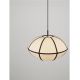 Pendule, Lustre suspendate - Lustra cu lumina difuza abajur in BRERA 45cm
