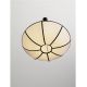 Pendule, Lustre suspendate - Lustra cu lumina difuza abajur in BRERA 70cm