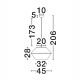 Pendule, Lustre suspendate - Lustra cu abajur stratifiat catifea Burgundy cu hartie naturala VELISS