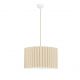 Pendule, Lustre suspendate - Lustra suspendata cu abajur din in galben Nos
