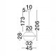Pendule, Lustre suspendate - Lustra cu abajur stratifiat catifea Teal cu hartie naturala VELISS