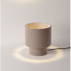 Veioze - Veioza, Lampa de masa cu abajur maro deschis SYRIN