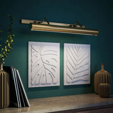 Aplice oglinda, tablou - Aplica de perete oglinda sau tablou, alama personalizabila Picture Light 60cm