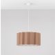 Pendule, Lustre suspendate - Lustra suspendata cu abajur cafeniu Alve