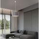 Pendule, Lustre suspendate - Lustra suspendata cu abajur gri Alve