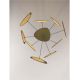 Pendule, Lustre suspendate - Lustra decorativa living sau dining OLINA verde