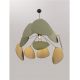 Pendule, Lustre suspendate - Lustra decorativa living sau dining OLINA verde