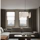 Pendule, Lustre suspendate - Lustra decorativa living sau dining OLINA bej
