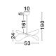 Pendule, Lustre suspendate - Lustra suspendata decorativa LUVE Mocha