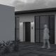 Aplice - Aplica perete exterior design modern LED IP54 Latticea