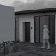 Stalpi - Stalp exterior design modern LED IP65 Latticea H-80cm