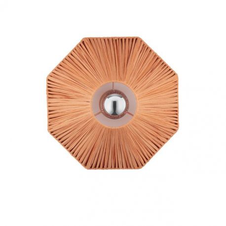 Aplice, corpuri de iluminat pentru pereti - Aplica de perete cu design texturat ELVIO caramiziu 30cm