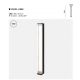 Stalpi - Stalp exterior LED IP65 Floeva H-80cm