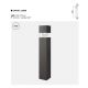 Stalpi - Stalp exterior LED IP65 Quadra H-60cm