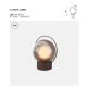 Lampi decorative si solare - Lampa exterior portabila cu baterii protectie IP54 Elyra