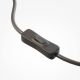 Veioze - Veioza LED cu sticla canelata Scala bronz