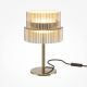 Veioze - Veioza LED cu sticla canelata Scala bronz