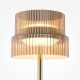 Veioze - Veioza LED cu sticla canelata Scala bronz