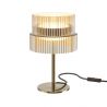 Veioza LED cu sticla canelata Scala bronz
