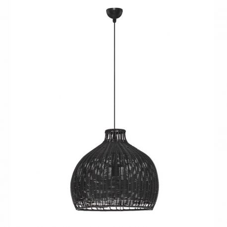 Pendule - Lustra, Pendul din ratan sintetic pentru exterior Pals negru