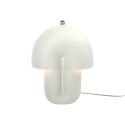 Veioza decorativa LED din ceramica Hope alb mat