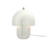 Veioza decorativa LED din ceramica Hope alb mat