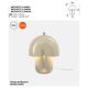 Veioze - Veioza decorativa LED din ceramica Hope alb mat