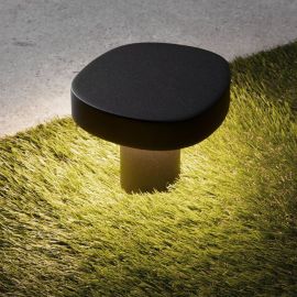 Stalpi - Mini Stalp de gradina IP65 BALIC negru H-10cm