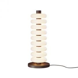 Lampadare - Lampadar, Lampa de podea LED metal maro, sticla Nuvem