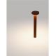 Stalpi - Stalp de gradina IP65 BALIC corten H-50cm