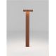 Stalpi - Stalp de gradina IP65 BALIC corten H-50cm
