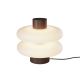 Veioze - Mini Lampa de masa LED metal maro, sticla Nuvem