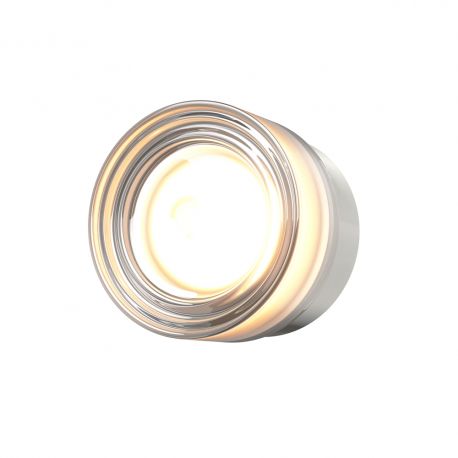 Aplice, corpuri de iluminat pentru pereti - Mini Aplica LED CCT cu striatii Olo platinum