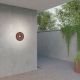 Aplice - Aplica LED 2700K pentru fatade IP54 SPLASH corten