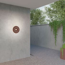 Aplice - Aplica LED 2700K pentru fatade IP54 SPLASH corten