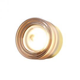 Aplice, corpuri de iluminat pentru pereti - Mini Aplica LED CCT cu striatii Olo alama