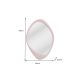 Oglinzi - Oglinda de perete decorativa ORGANIC 90cm rosa