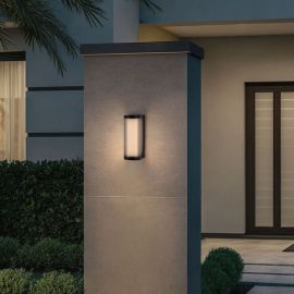 Aplice - Aplica de perete LED exterior din aluminiu IP65 Iman